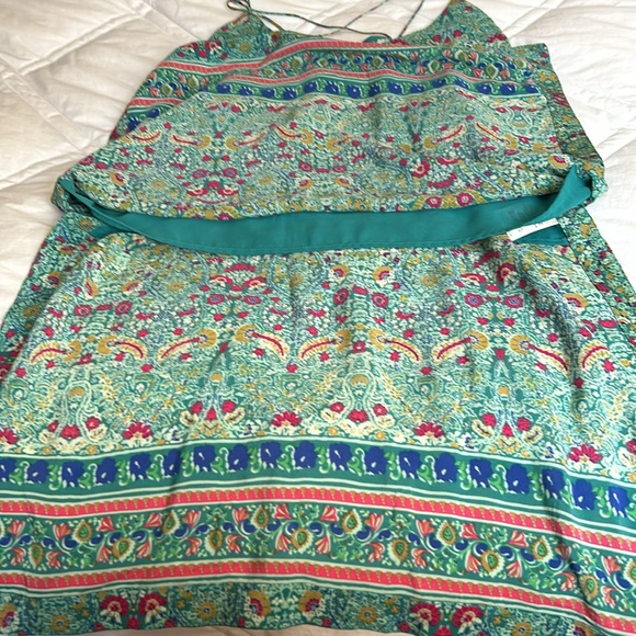 Mauve floral tunic - Picture 5 of 9